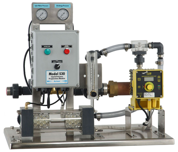 Model 530 Liquid Polymer Blending System with Static Activation Chamber